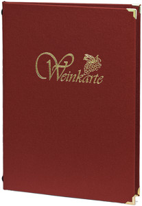 Zeige Details für Weinkarten Cordula Leinen A4 Bordeaux Bild von Weinkarten Cordula Leinen A4 Bordeaux