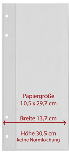 Zeige Details für Speisekartenhüllen DIN A4 superschmal  Bild von Speisekartenhüllen DIN A4 superschmal