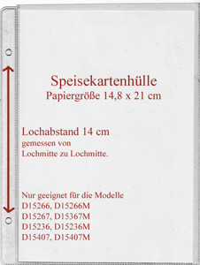 Zeige Details für Speisekartenhüllen DIN A5 matt Bild von Speisekartenhüllen DIN A5 matt