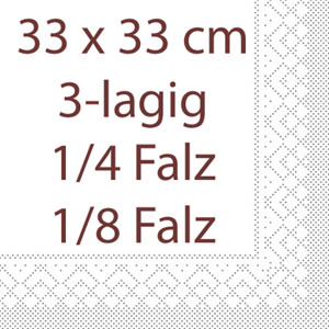 Zeige Details für Tissue Servietten 3-lagig Weiß<br><big>600 Stück - Staffelpreise</big> Bild von Tissue Servietten 3-lagig Weiß<br><big>600 Stück - Staffelpreise</big>