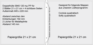 Speisekartenhüllen Doppelhüllen quadratisch Speisekartenhüllen Doppelhüllen quadratisch