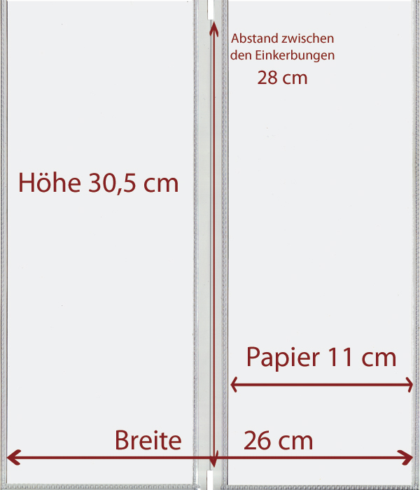 Bild von Muster Cordula Parigi DIN A4 superschmal