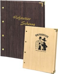 Bild für Kategorie Speisekarten Designleder