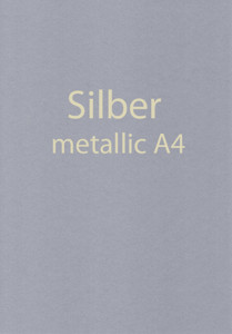 Bild von Silber Metallic DIN A4  - 50 Blatt