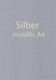 Silber Metallic DIN A4  - 50 Blatt, Bild 1