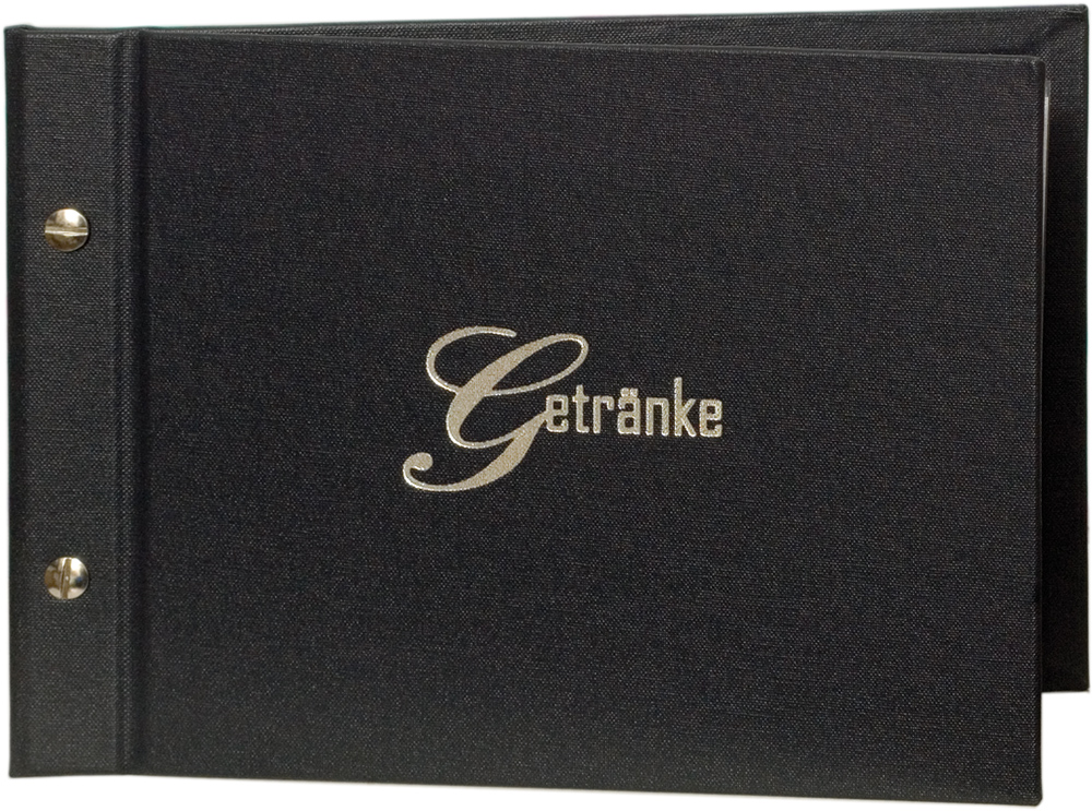 Gerankekarte Boulevard Leinen A5 Que Speisekarten Getrankekarten Mit Druck Und Pragung