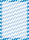 Bild von Bayrisch Weiß-Blau - 100 Blatt