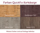 Bild von Muster Quickfix Kork Logoprägung