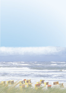 Bild von Strandkörbe DIN A4 - 100 Blatt
