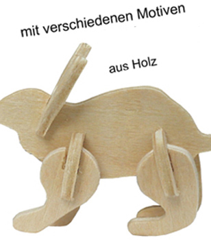 Holzpuzzle Kinderbeigabe