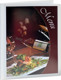 Menükarte, Speisekarte Poly A4 Weiß transparent mit 6 Einschubseiten.